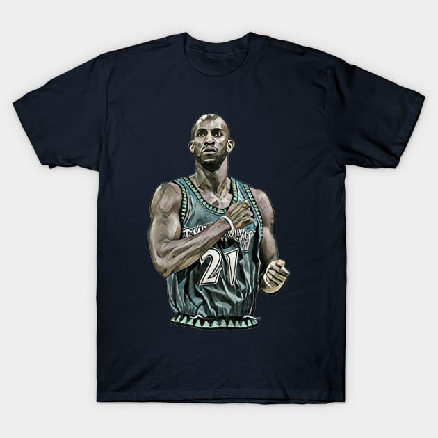 Chest Thump T-Shirt by HoopDynastees